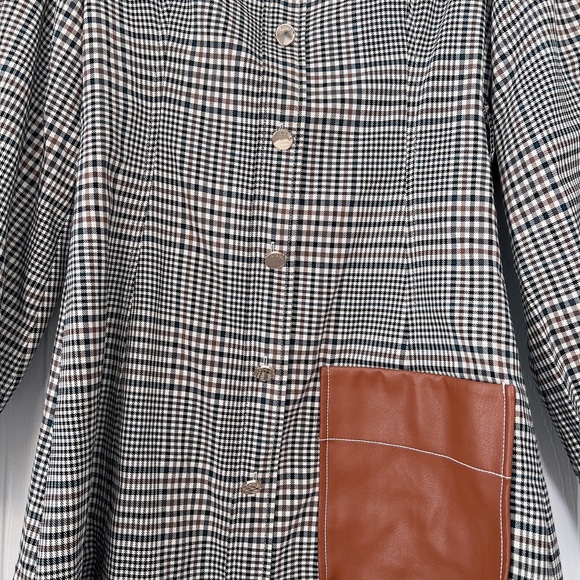 Staid Mini Glen Plaid dress - Picture 10 of 12